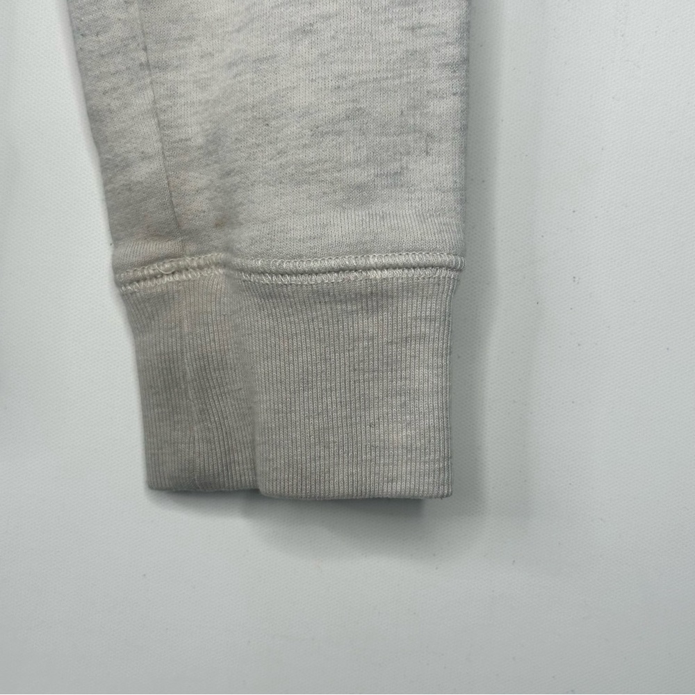 VTG Beaver Canoe Heathered White Pullover Hoodie Kids Size XL Kangaroo Pocket - Picture 7 of 11